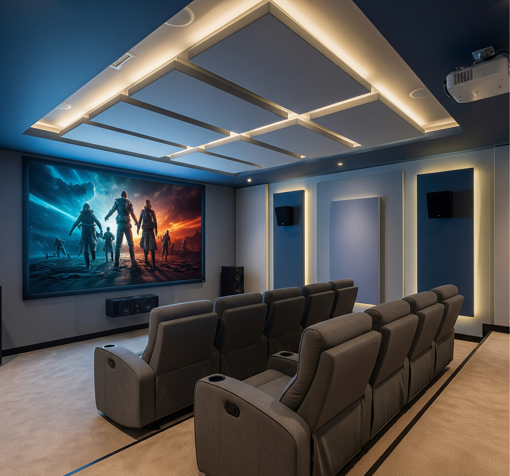 Home theater background